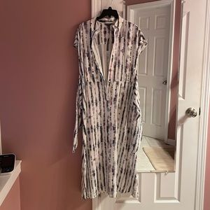 100% Lyocell never worn tie dye dress